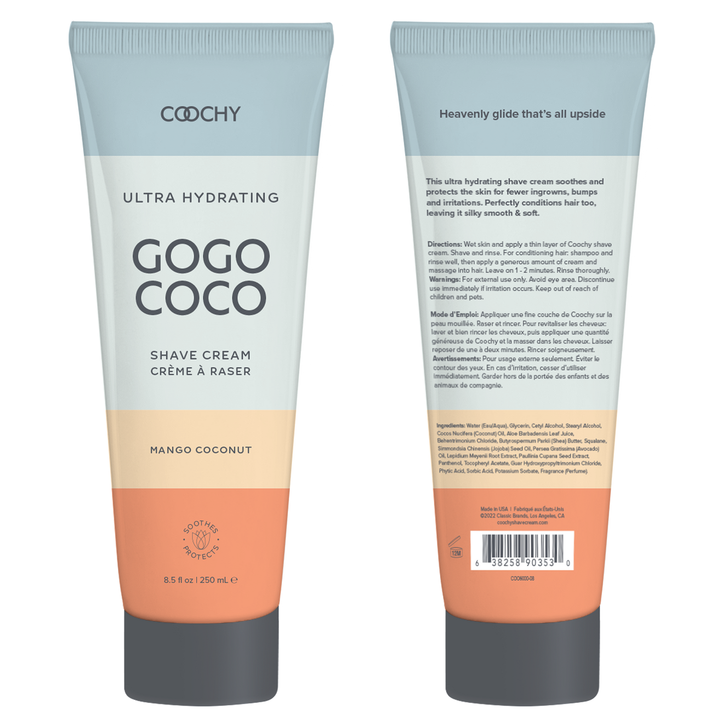 Mango Coconut Ultra Hydrating Shave Cream 8.5oz
