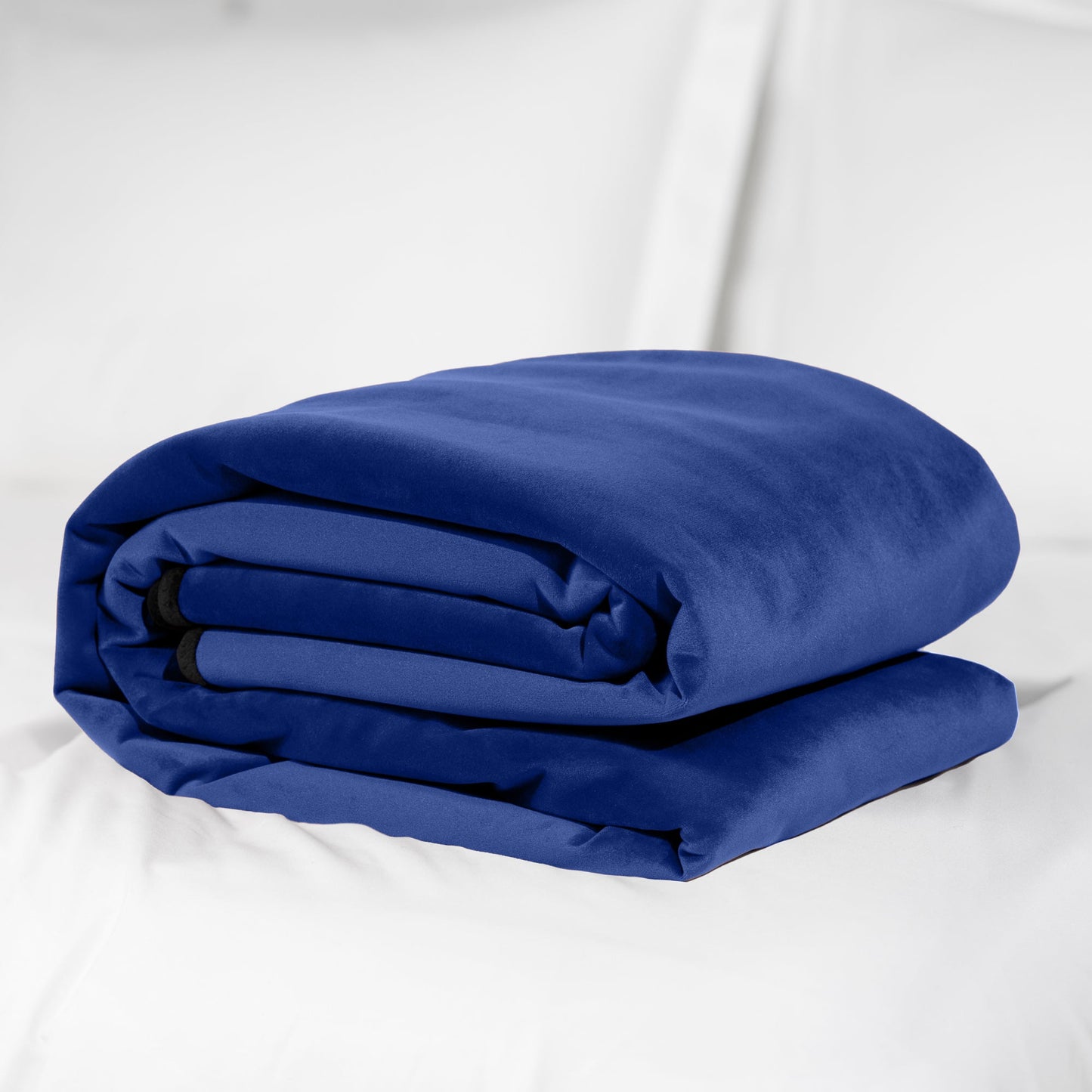 Regular Size Fascinator Throw Royal Blue Microvelvet