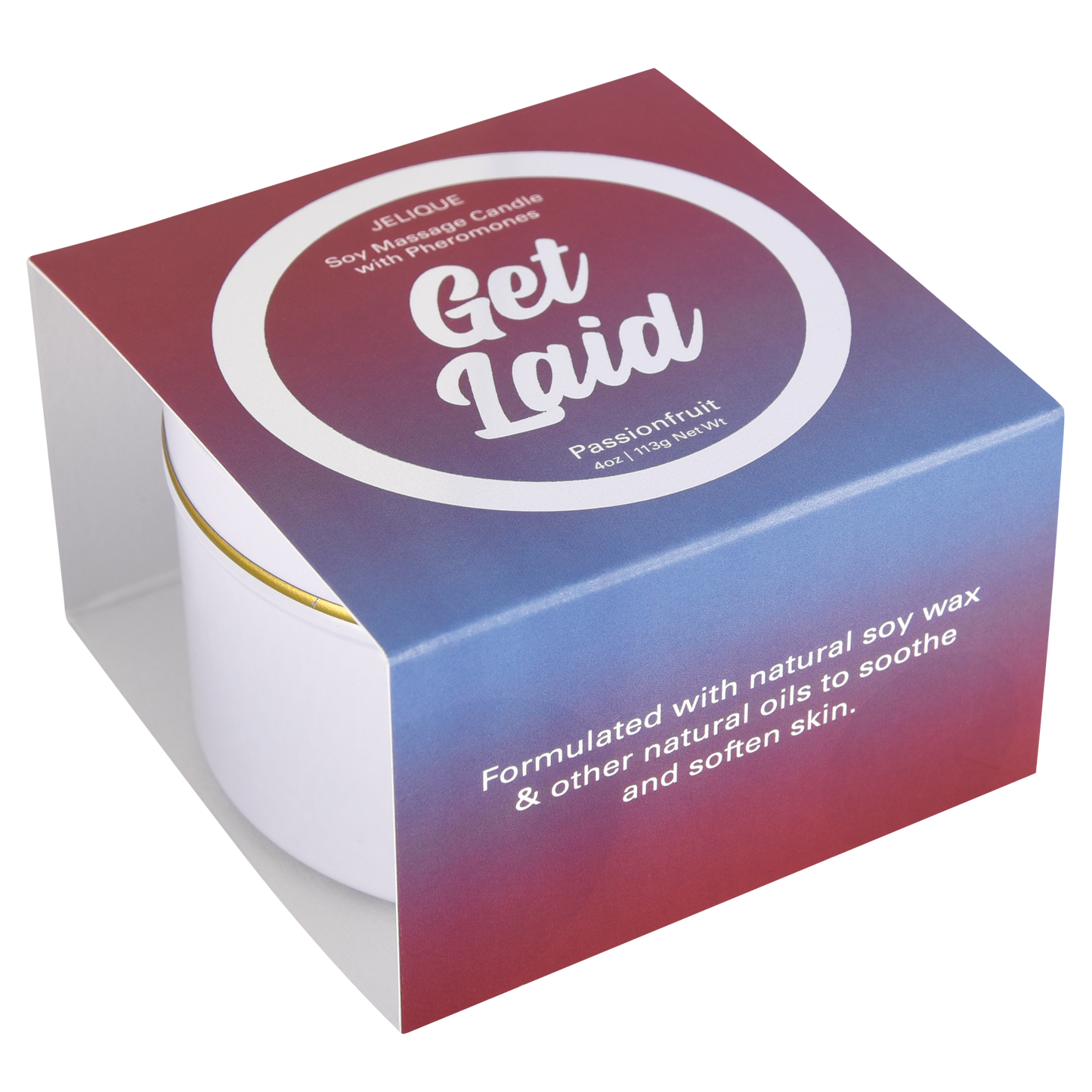 Get Laid - Pheromone Massage Candle Passion Fruit 4oz | 113g