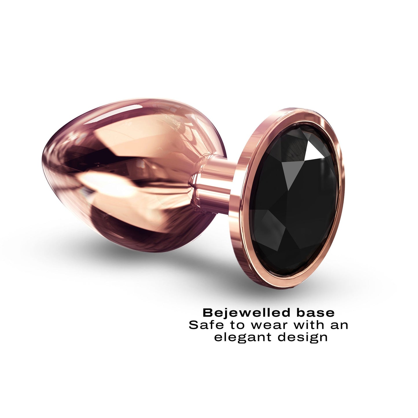 Large Rose Gold Diamond Plug