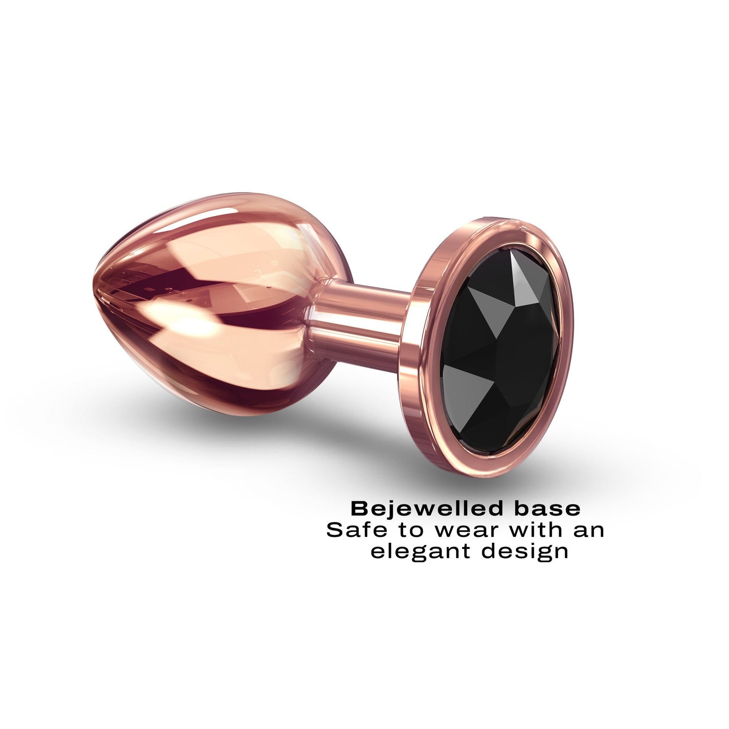 Medium Rose Gold Diamond Plug