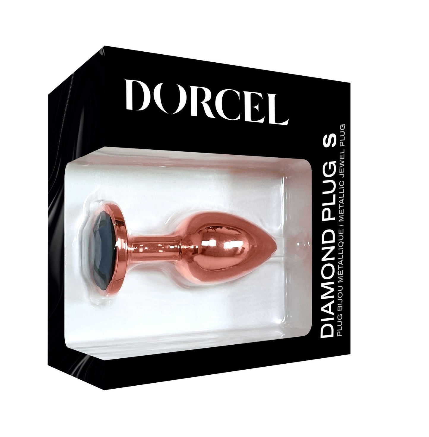 Small Diamond Plug Rose Gold
