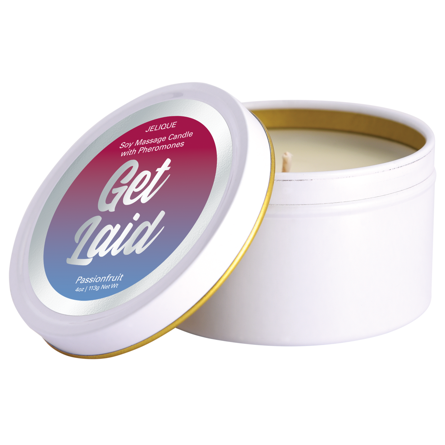 Get Laid - Pheromone Massage Candle Passion Fruit 4oz | 113g